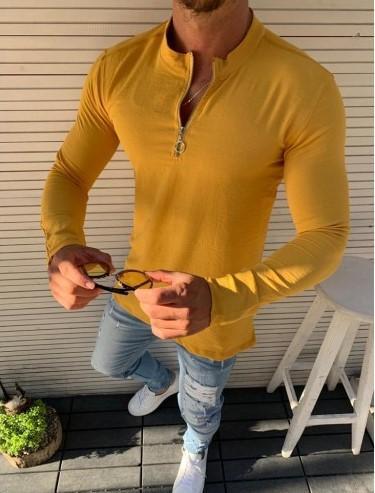 Men's Long Sleeve Basic T-Shirts