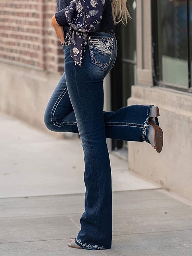Women's slim-fit jeans
