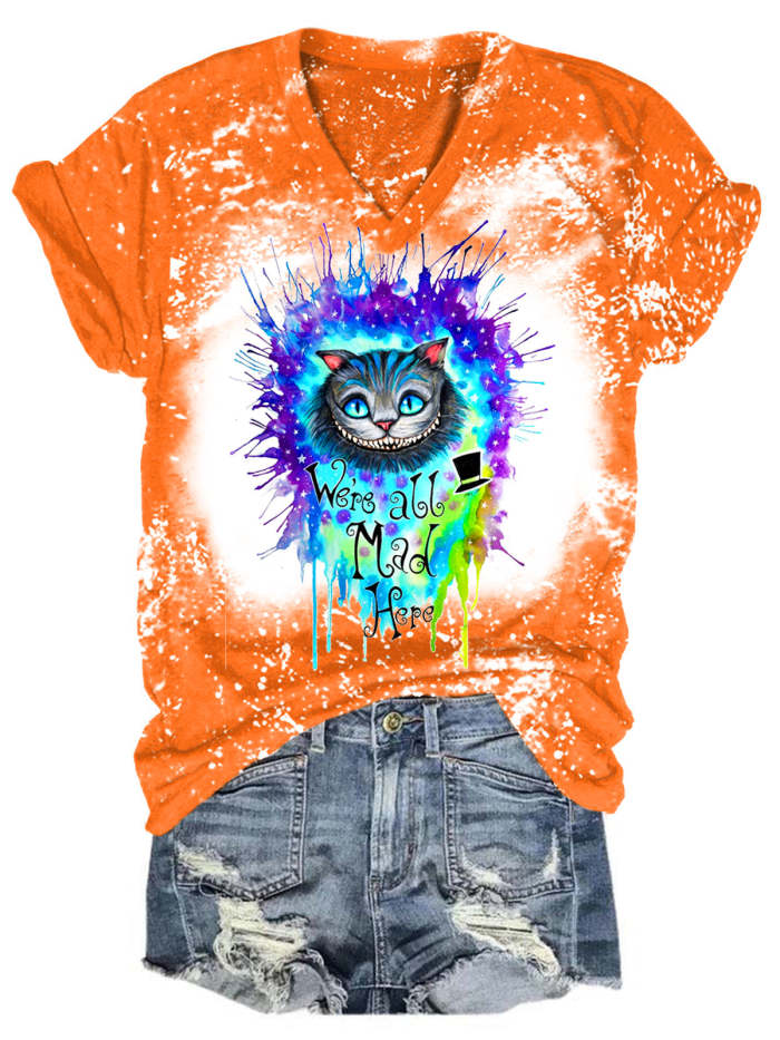 Cheshire Cat Tie Dye Shirt