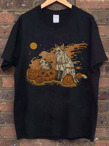 Spooky Pals Halloween T-Shirt