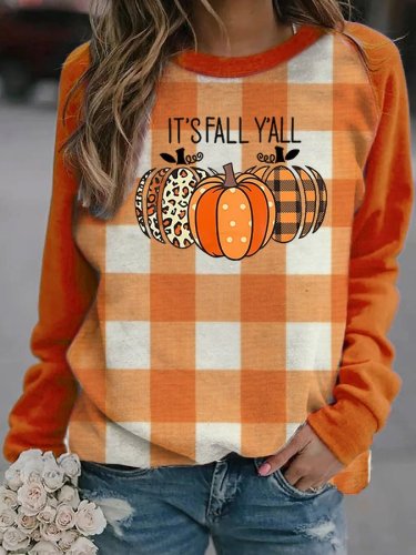 Halloween Print Sweatshirt