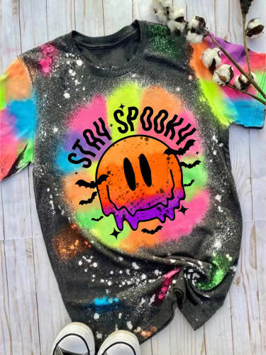 Stay Spooky Tie Dye Shirt