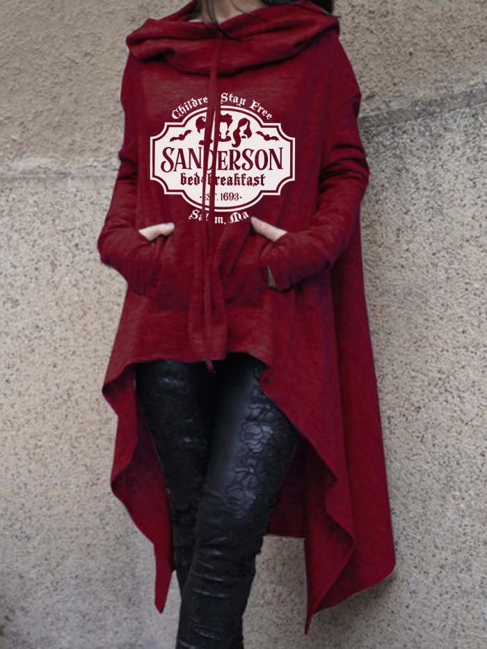 Sanderson Bed & Breakfast Hooded Long Sleeve Sweatshirt