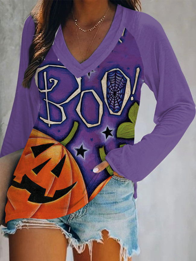 Halloween Pumpkins BOO Comfy T Shirt