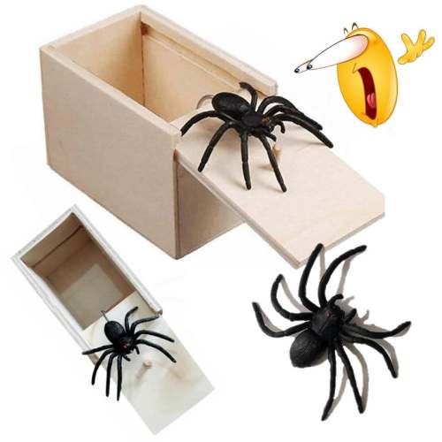 🎃Halloween limited🎃 Scary little insect box toy