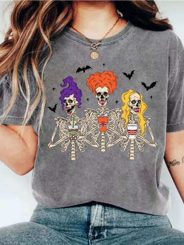 3 Witch Skeletons T-shirt