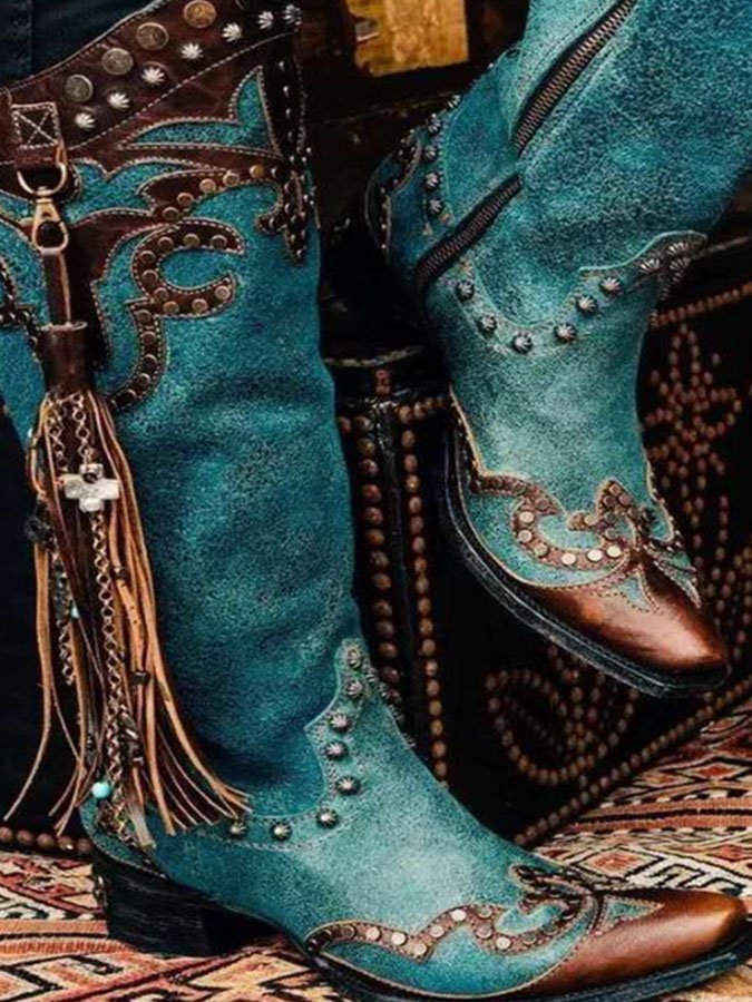 Women's Western Embroidered Boots