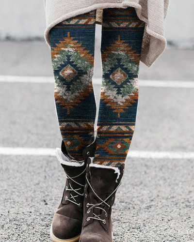 Western Ethnic Tribal Leggings