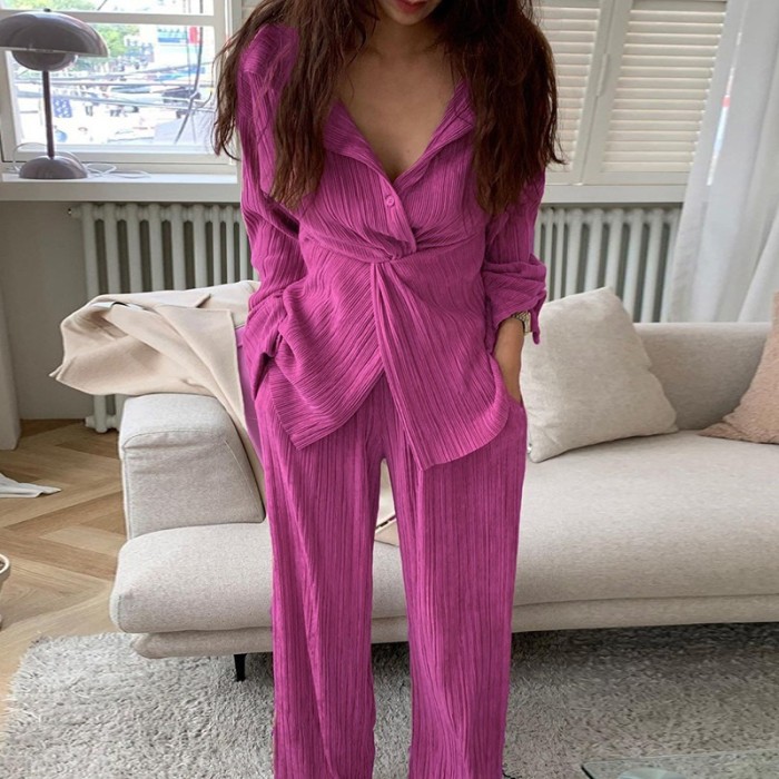 Loose and comfortable casual set