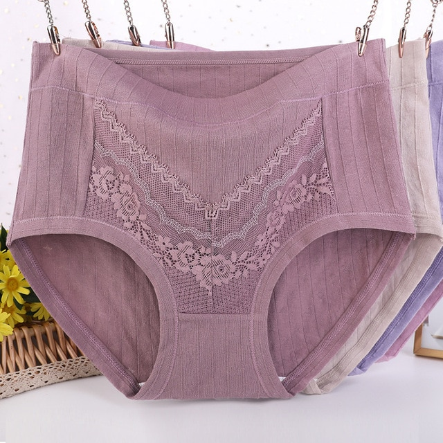 Viagebra®2022 Newest Plus Size LeakProof Lace Cotton Panties 6XL