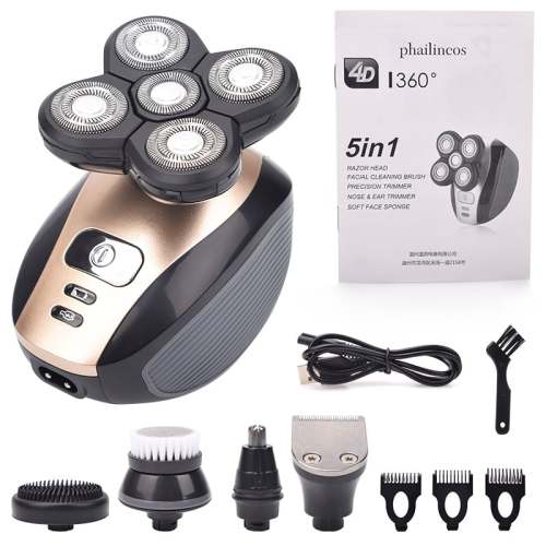 (🎄Christmas Sale- 49% OFF💝) 5 In 1 Multifunctional 4D Electric Shaver