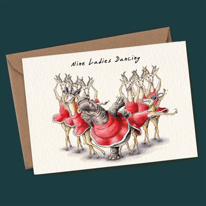 🎄Early Christmas Sale🔥-Twelve Days Of Christmas Card Set