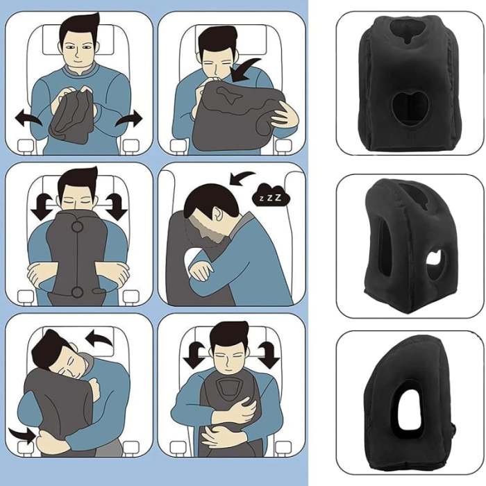 Last Day Special Sale 49% OFF🔥leosporr Inflatable Travel Pillow