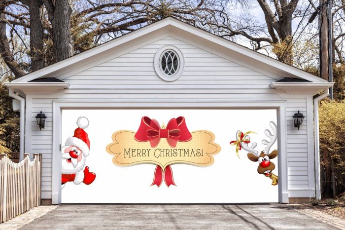 Merry Christmas Garage Door 2023