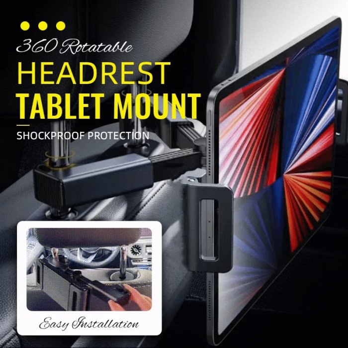 🔥Last day 49% OFF-Headrest Tablet Mount