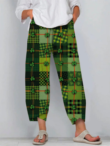 Women's  St. Patrick's Day Casual Loosen Pants
