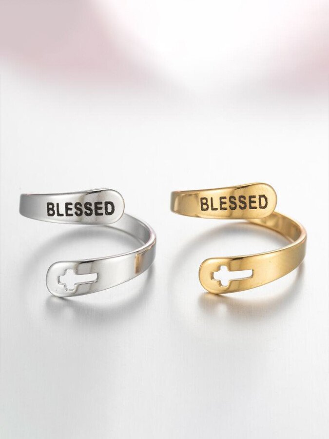 Blessed Cross Faith Ring