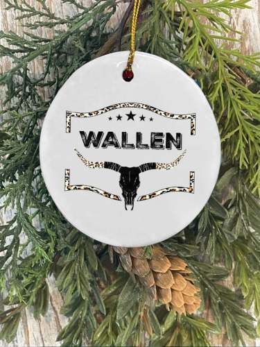 Acrylic Western Wallen Pendant