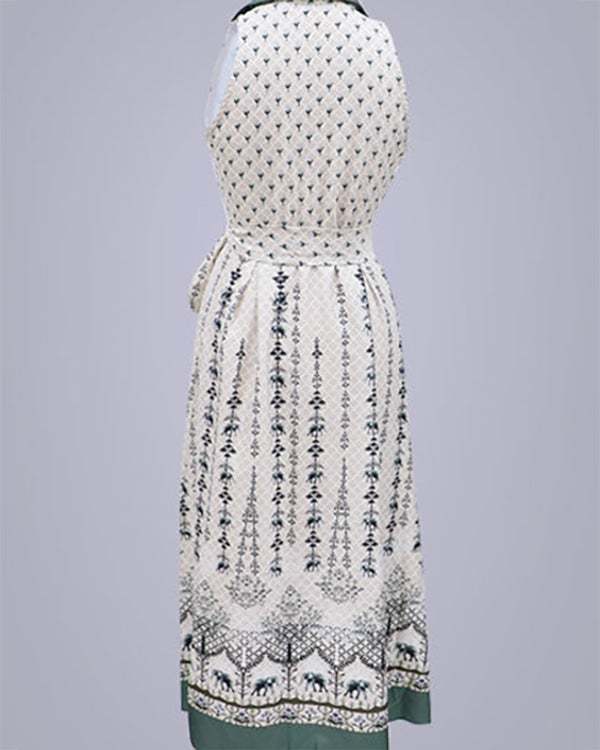 Gorgeous Sleeveless Printed Slim Dress