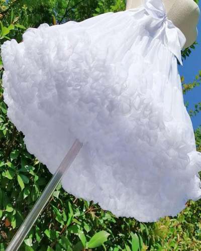 Tulle Lolita Petticoat Cosplay Party Dress Petticoat Ballet Tutu Underskirt