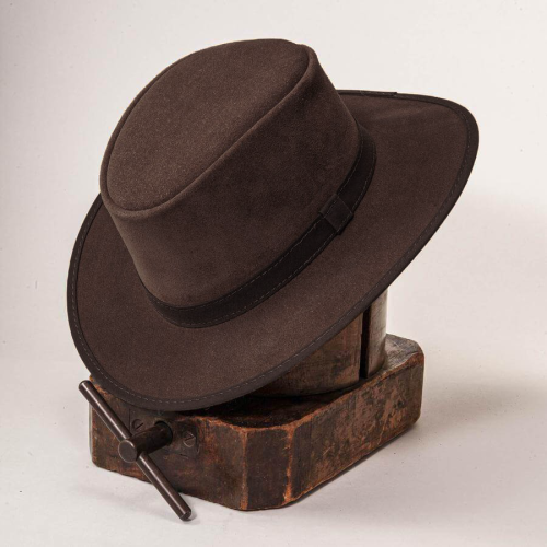 ZEPHYR OUTBACK LEATHER HAT