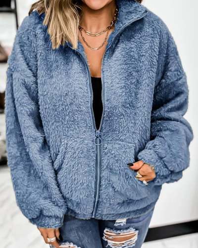 Women's  Fluffy Fleece Coats & Jackets