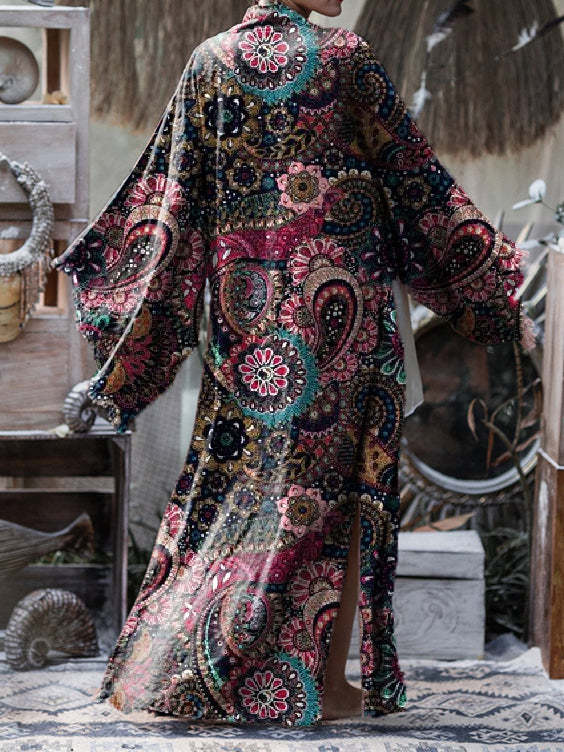 Women's Boho Cardigan Sun Protection Linen Cotton Coat