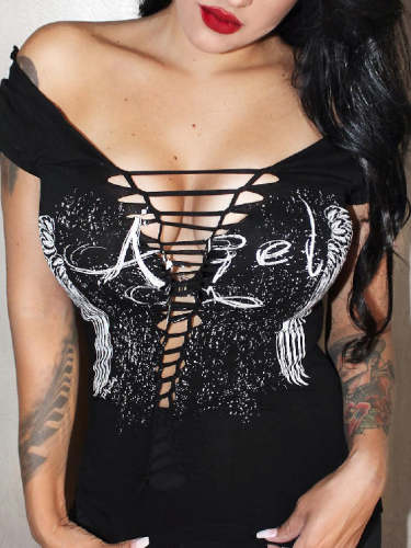 Sexy Sling Vintage Goth Top