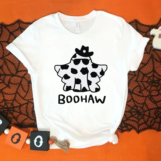 Halloween Funny Boo Haw T-shirt