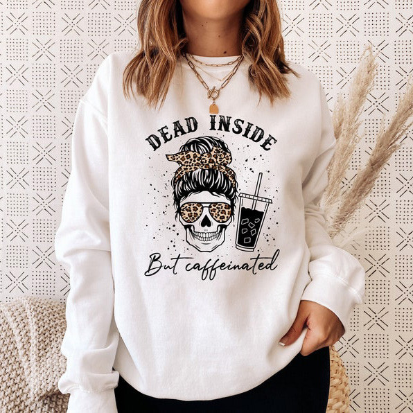 Coffee Skeleton Sweatshirt