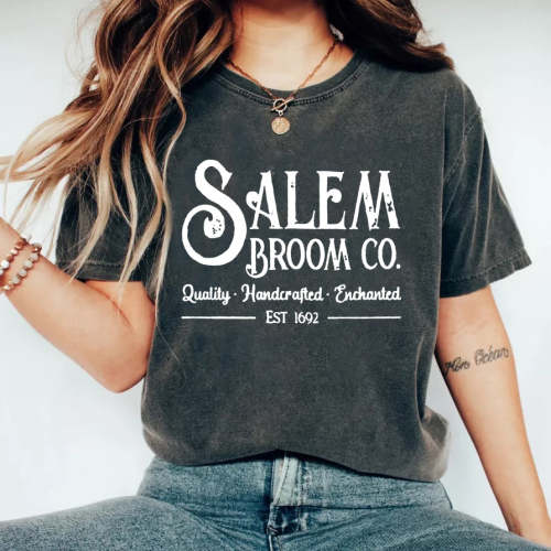 Salem Broom Company Gray T-Shirt