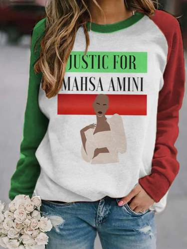 Women's Justice For Mahsa Amini Sweatshirt