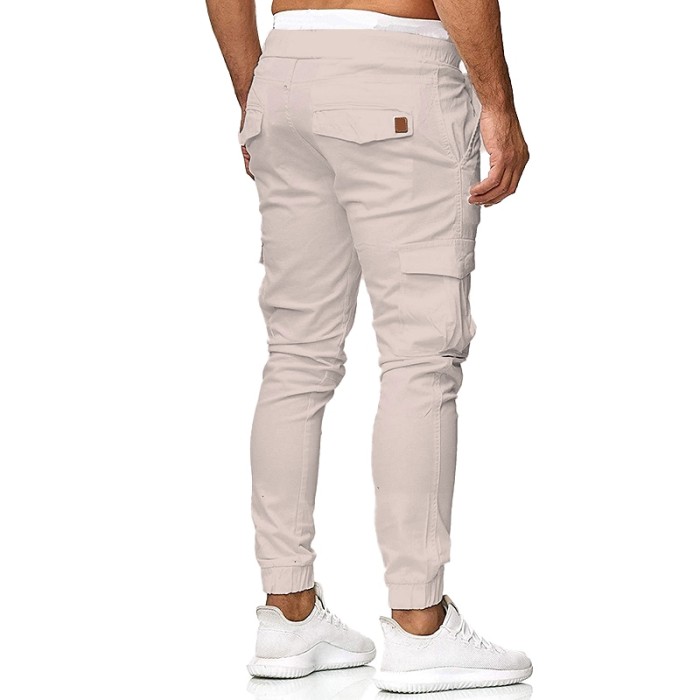 Men's Casual Trousers Solid Color Pants