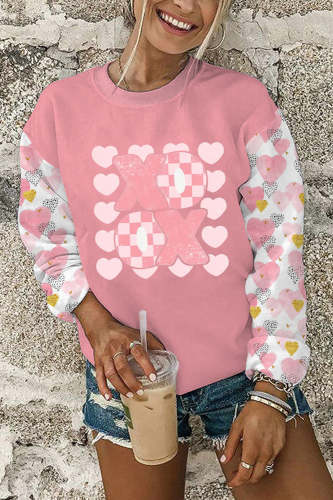 Xoxo Love Pink Sweatshirt
