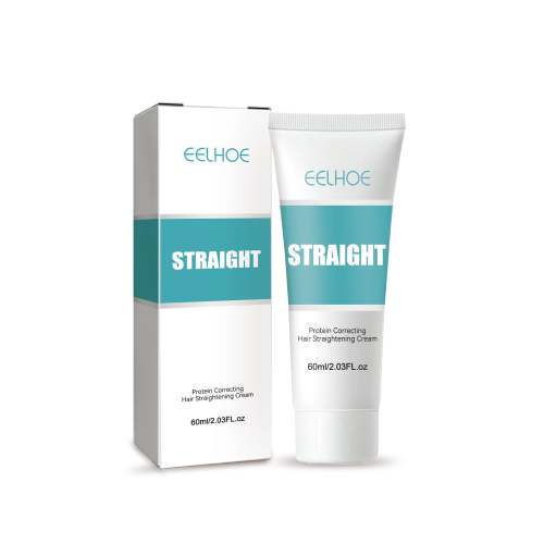 EELHOE™ Keratin Protein Correcting Hair Straightening Cream Replenish Hair Nutriti 1K9D🔥