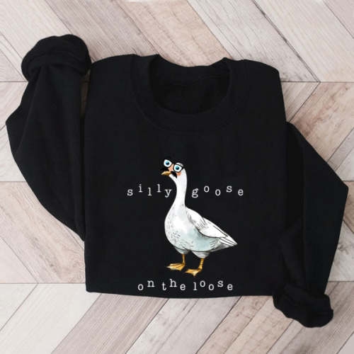 Silly Goose Comfort Colors Sweatshirt