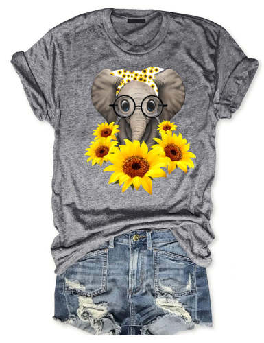 Sunflower Elephant T-shirt