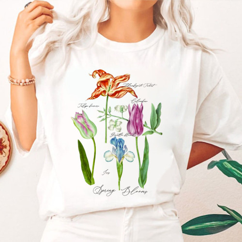 Spring Bloom Botanical T-shirt