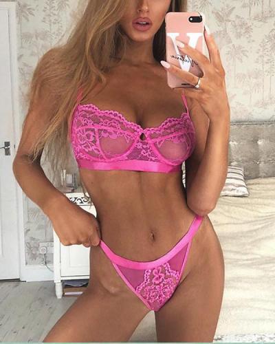 11Colors Lace Lingerie Bra Set