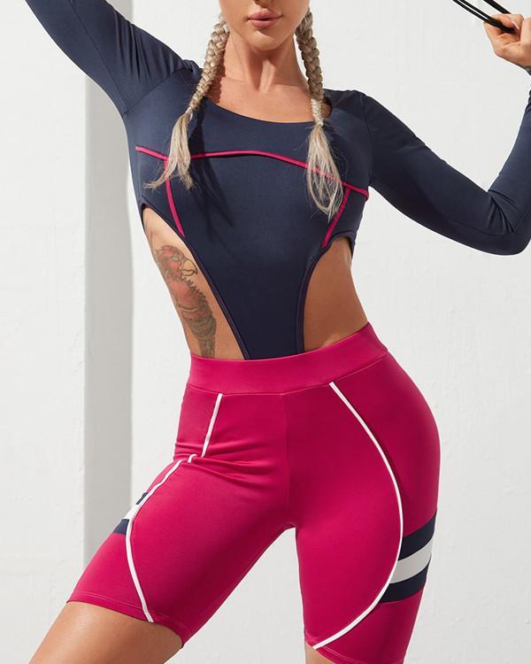 Seamless Fitness Sports Slimming Suit
