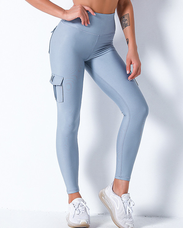 Stretch-fit Hip Leggings With Pockets