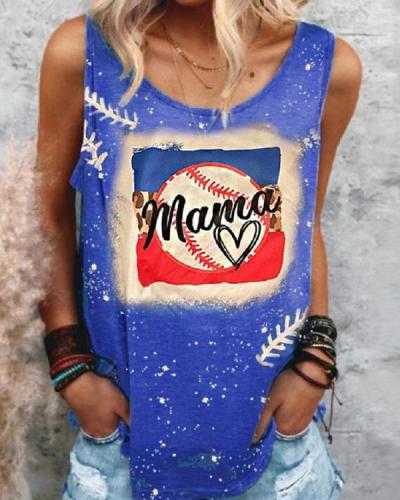 MaMa Women's Casual Printed Vest