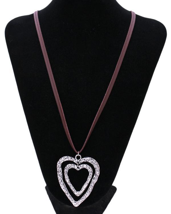 Sliver Casual Alloy Necklaces