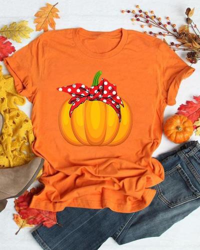 Halloween Pumpkin T-Shirt Tee