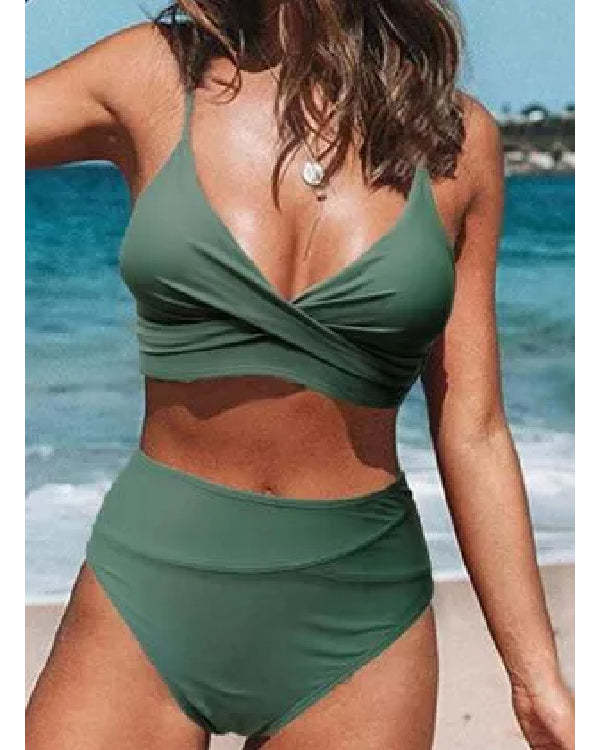 Split Bikini Casual Swimsuit