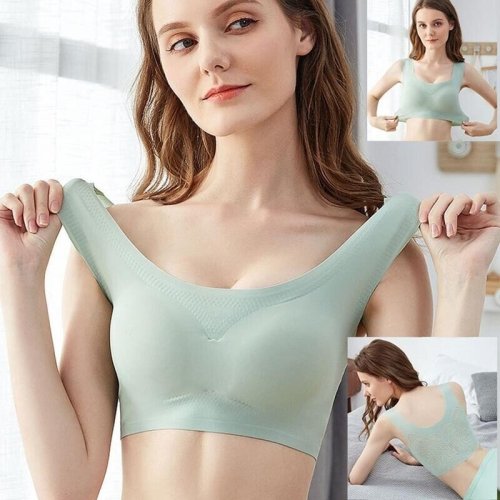 Ultra-thin Plus Size Ice Silk Comfort bra(🔥40% OFF🔥 )