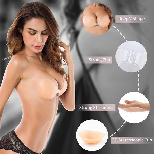 🌞SUMMER SALE-50% OFF👙Adhesive invisible gathering bras