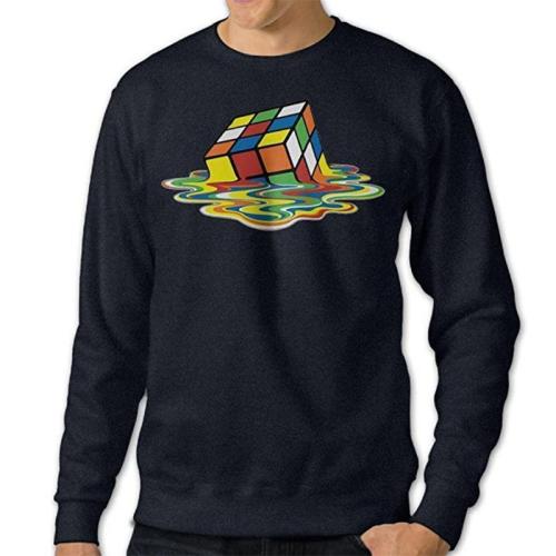 Melting Cube Pullover Sweater