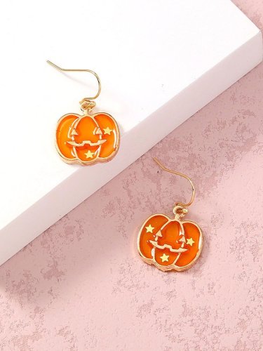Halloween Pumpkin Earrings