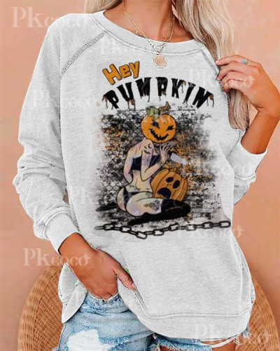 Hey Pumpkin  Loose Sweatshirt